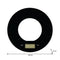 REGENT KITCHEN DIGITAL ROUND GLASS SCALE BLACK WITH CLEAR CENTRE, 5KG (200MM DIAX20MM)