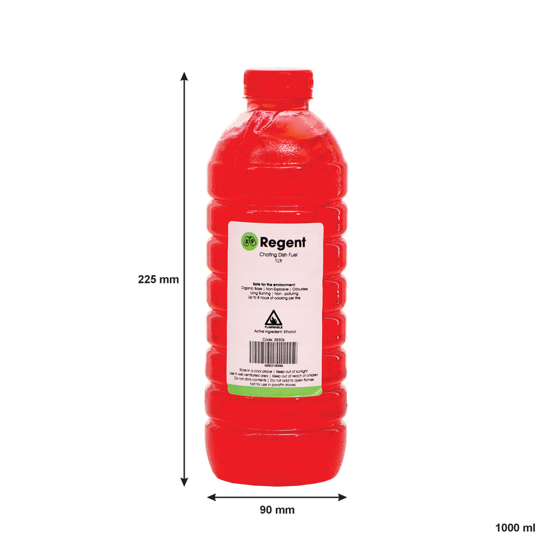 REGENT CHAFING DISH ETHANOL FUEL, (1LT)