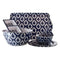 MELAMINE SIDE PLATE NAVY WILD, (202MM DIAX17MM)