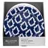MELAMINE DINNER PLATE NAVY WILD, (254MM DIAX19MM)