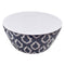MELAMINE SALAD BOWL NAVY WILD, 3LT (254MM DIAX120MM)
