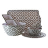 MELAMINE SERVING TRAY GREY WILD, (460X290X11MM)