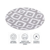 MELAMINE SIDE PLATE GREY WILD, 202MM DIA