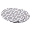 MELAMINE SIDE PLATE GREY WILD, 202MM DIA