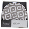 MELAMINE SIDE PLATE GREY WILD, 202MM DIA