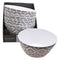 MELAMINE SALAD BOWL GREY WILD, 3LT (254MM DIAX120MM)