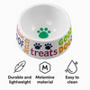 MELAMINE DOG BOWL, 203/178MM DIAX86MM