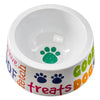 MELAMINE DOG BOWL, 203/178MM DIAX86MM