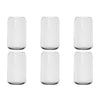REGENT CAN SHAPE GLASS TUMBLERS 6PK, 400ML