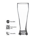 REGENT TALL PILSNER GLASS 4PK, 675ML
