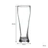 REGENT TALL PILSNER GLASSES 4PK, 675ML