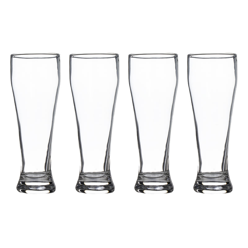 REGENT TALL PILSNER GLASS 4 PACK, (675ML)
