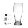 REGENT BEER GLASSES 6PK, 530ML