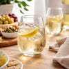 REGENT STEMLESS GLASS TUMBLERS 6PK, 350ML