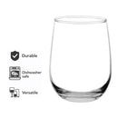 REGENT STEMLESS GLASS TUMBLERS 6PK, 500ML