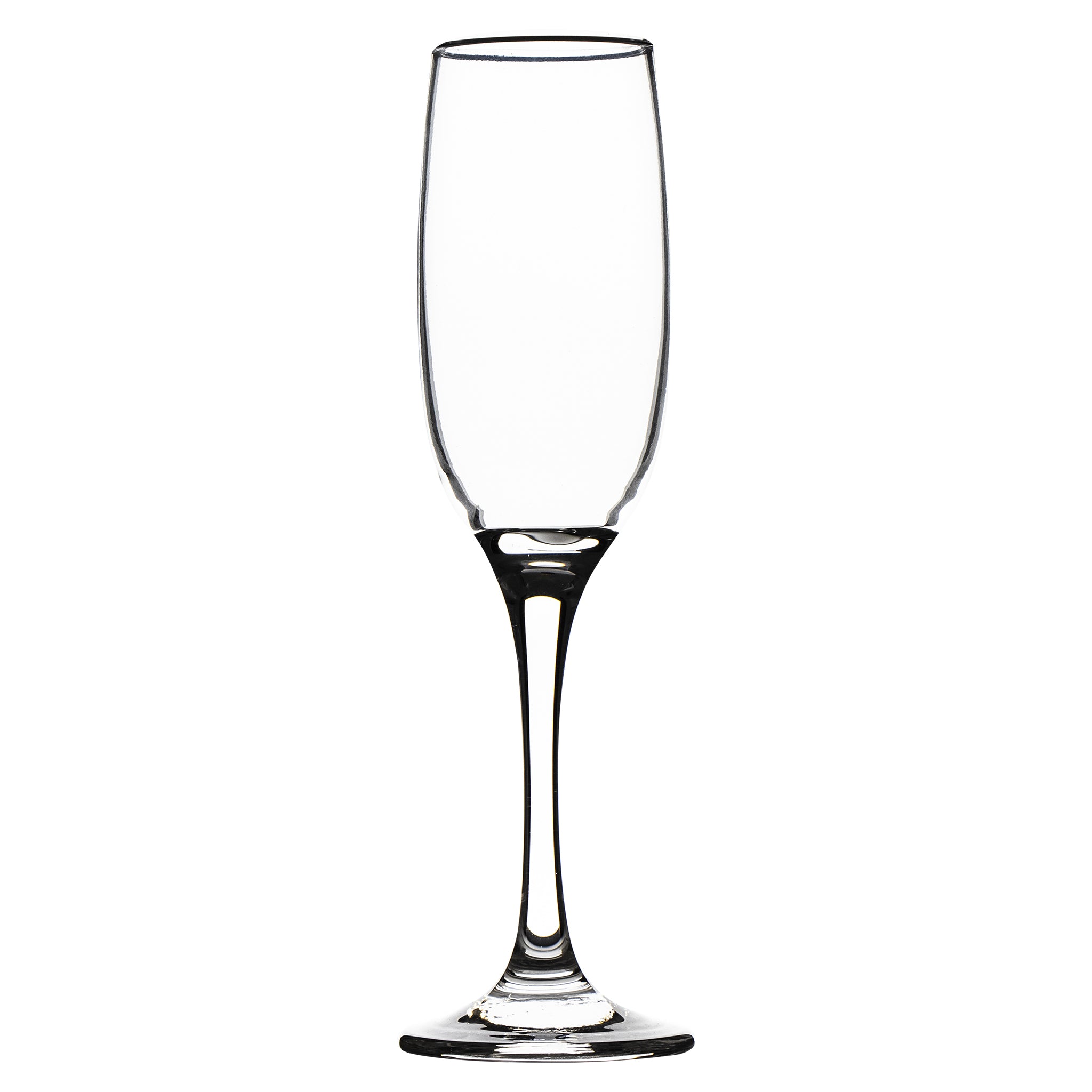 REGENT STEMMED CHAMPAGNE FLUTE GLASSES 6PK, 190ML