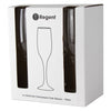 REGENT STEMMED CHAMPAGNE FLUTE GLASSES 6PK, 190ML