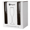 REGENT STEMMED CHAMPAGNE FLUTE GLASS 6 PACK, (190ML)