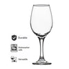 REGENT STEMMED WHITE WINE GLASSES 6PK, 385ML