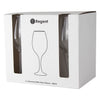 REGENT STEMMED WHITE WINE GLASSES 6PK, 385ML