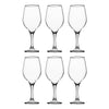 REGENT STEMMED RED WINE GLASS 6 PACK, (490ML)