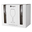 REGENT STEMMED RED WINE GLASS 6 PACK, (490ML)