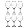 REGENT STEMMED RED WINE GLASSES 6PK, 600ML