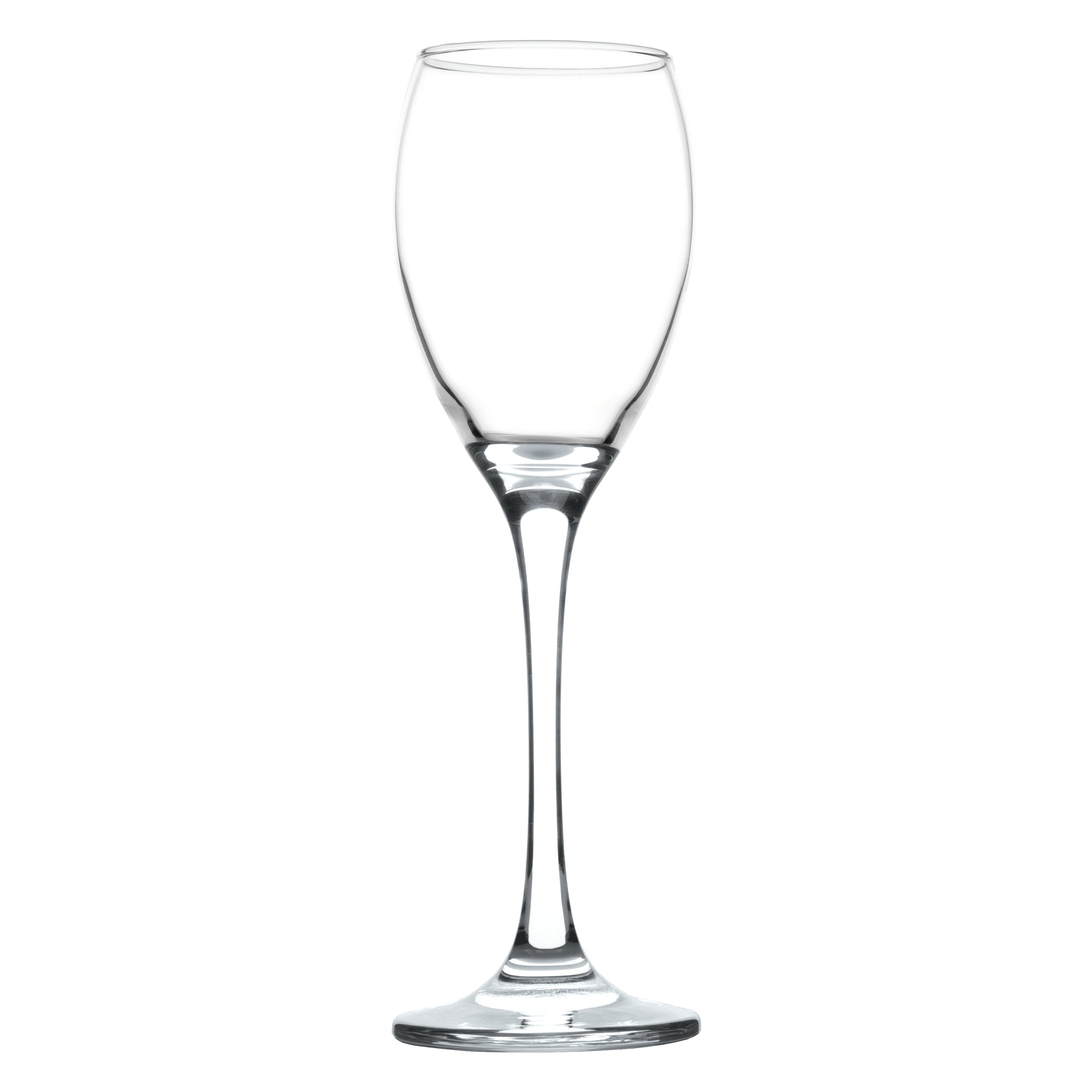REGENT PARIS STEMMED FLUTE GLASS 4PK, 190ML