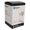 REGENT PARIS STEMMED FLUTE GLASS 4 PACK, (190ML)