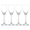 REGENT PARIS STEMMED FLUTE GLASS 4 PACK, (190ML)