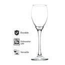 REGENT PARIS STEMMED FLUTE GLASS 4PK, 190ML