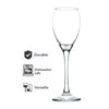 REGENT PARIS STEMMED FLUTE GLASS 4PK, 190ML