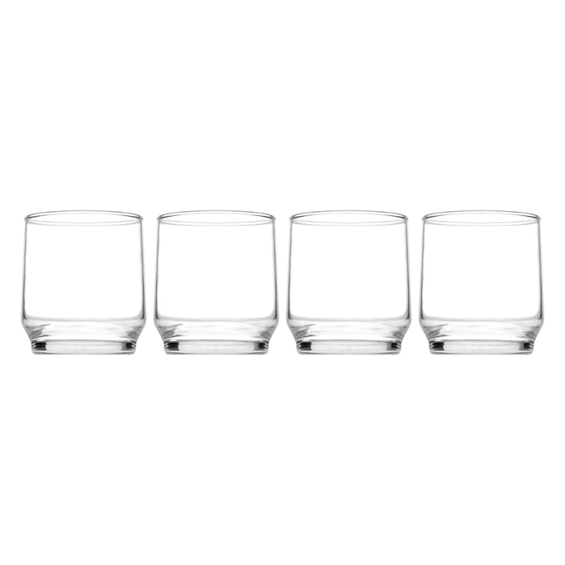REGENT PARIS SHORT TUMBLER 4 PACK, (290ML)