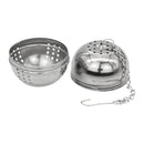 REGENT TEA BALL INFUSER WITH CHAIN STAINLESS STEEL, 40MM DIA