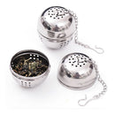REGENT TEA BALL INFUSER WITH CHAIN STAINLESS STEEL, (45MM DIA)