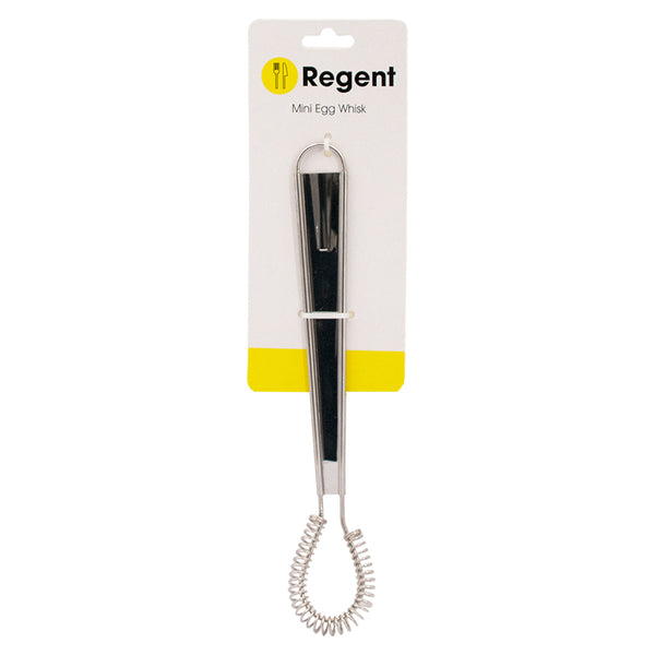 REGENT KITCHEN MINI EGG WHISK STAINLESS STEEL, (204X35X25MM)