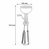 REGENT EGG BEATER WHITE ABS PLASTIC AND STAINLESS STEEL, 310MM