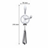 REGENT EGG BEATER WHITE ABS PLASTIC AND STAINLESS STEEL, 310MM