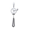 REGENT EGG BEATER WHITE ABS PLASTIC AND STAINLESS STEEL, 310MM