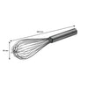 REGENT BAKEWARE PIANO WHISK 8 WIRE STAINLESS STEEL, (300X60MM)