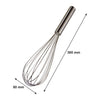 REGENT PIANO WHISK 8 WIRE STAINLESS STEEL, 360MM