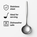 REGENT CURRY SPOON STAINLESS STEEL, 255MM