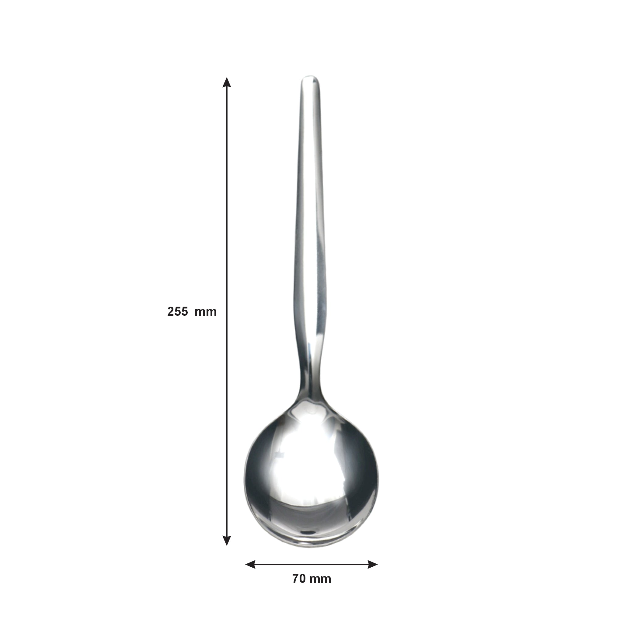 REGENT CURRY SPOON STAINLESS STEEL, 255MM