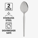 REGENT KITCHEN RICE SPOON STAINLESS STEEL 2PK, 275MM