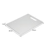 REGENT KITCHEN CUTTING BOARD PP PLASTIC WHITE, 330X200MM