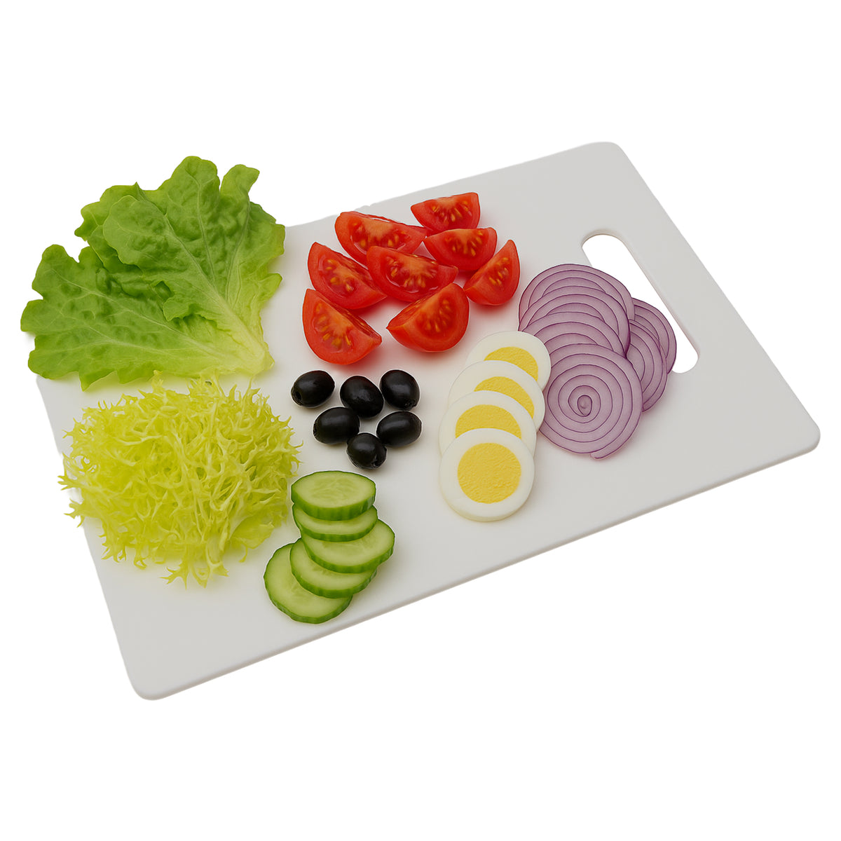 REGENT KITCHEN CUTTING BOARD PP PLASTIC WHITE, 330X200MM