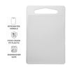 REGENT KITCHEN CUTTING BOARD PP PLASTIC WHITE, 380X250MM