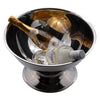 BAR BUTLER FOOTED ANGLED CHAMPAGNE BOWL STAINLESS STEEL, 9L
