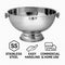 BAR BUTLER FOOTED CHAMPAGNE/ICE BOWL WITH SILVER KNOBS ST STEEL, 14LT