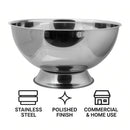 BAR BUTLER FOOTED CHAMPAGNE/ICE BOWL WITHOUT HANDLES ST STEEL, 14LT